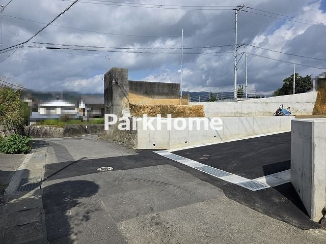 高知市福井町　C号地　売土地の前面道路含む現地写真