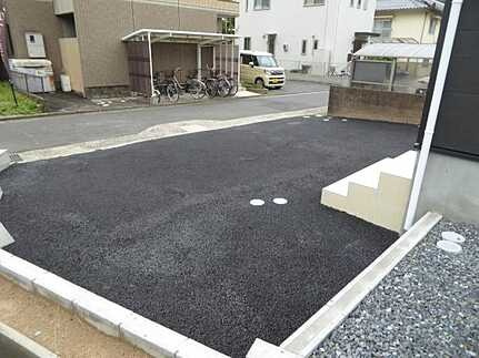 広島市安佐北区可部南2丁目　新築一戸建ての駐車場
