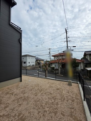 上安四丁目の庭|敷地広々56坪
庭スペースもあります