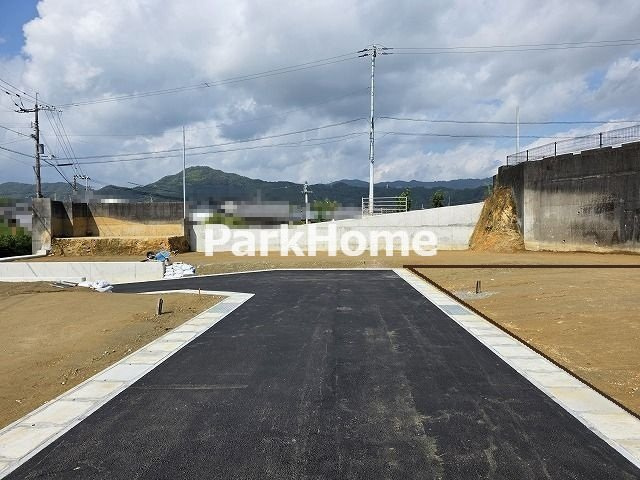 高知市福井町　D号地　売土地の前面道路含む現地写真|2026.10月：造成完了