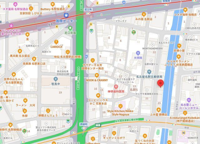 船橋本社ビルの地図