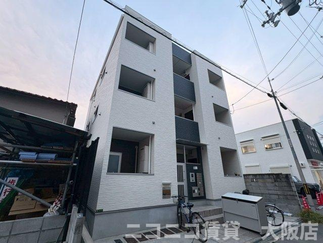 大阪市生野区生野東２丁目のアパートの外観