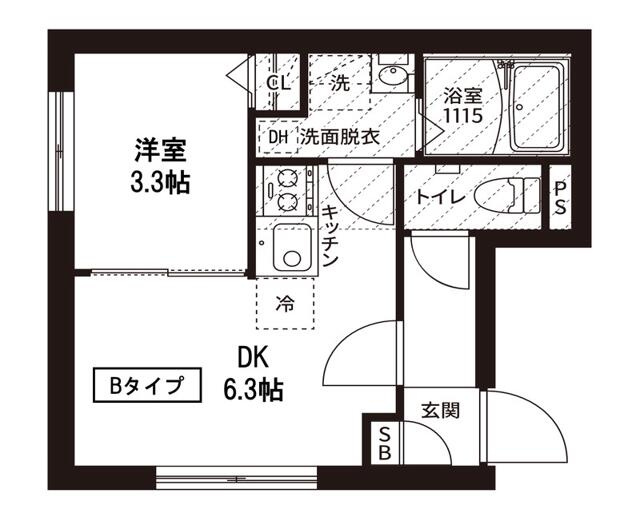 レピュア菊川駅前レジデンス(レピュアキクカワエキマエレジデンス)の間取り