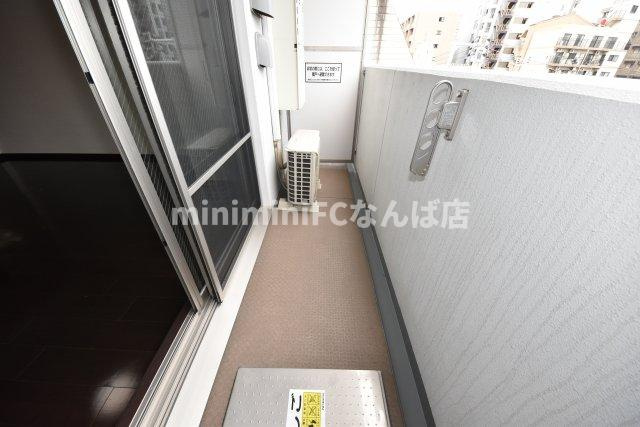 大阪市浪速区敷津西１丁目の賃貸マンションのバルコニー
