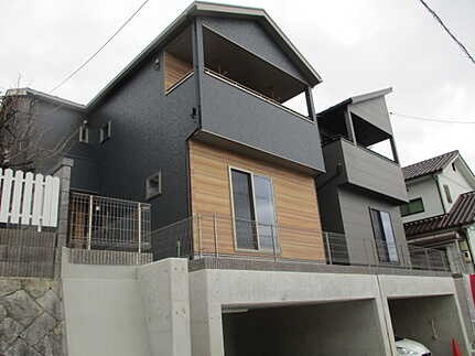 広島市西区井口鈴が台３丁目　新築一戸建ての外観