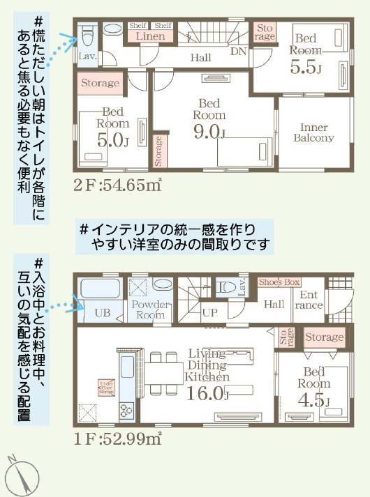 リーブルガーデン読谷村瀬名波・１号棟の間取り|４LDK