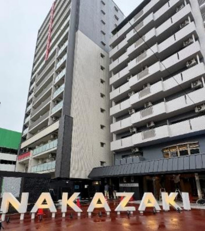 大阪市北区中崎西４丁目の店舗一部の外観