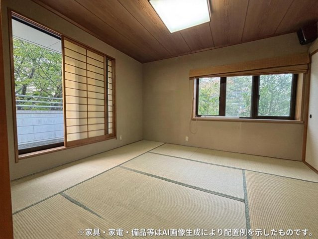 那須町大字高久乙 那須高雄台管理別荘地 中古物件の和室