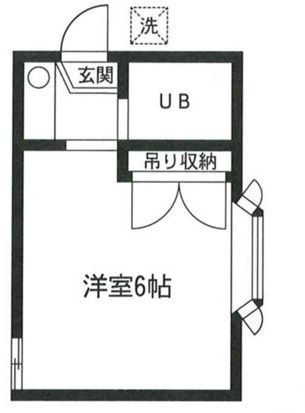 【間取り】 | Ｓ蒲田コーポＡ棟