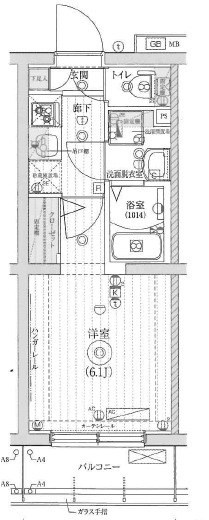 【間取り】 | リライア川崎WEST SIDE