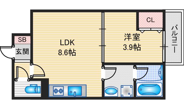 Dportaventvertの間取り