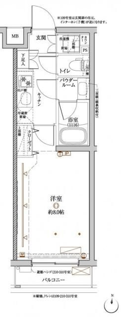 クレイシア目黒都立大学の画像