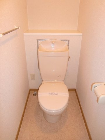 サンセールりらのトイレ|トイレもきれいです