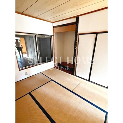 【寝室】 | 谷本健一貸家 | 落ち着いて過ごせるお部屋なので、寝室にいかがでしょうか