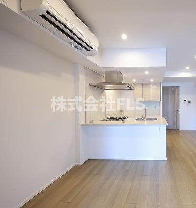 新宿区東五軒町の賃貸マンションの居間・リビング