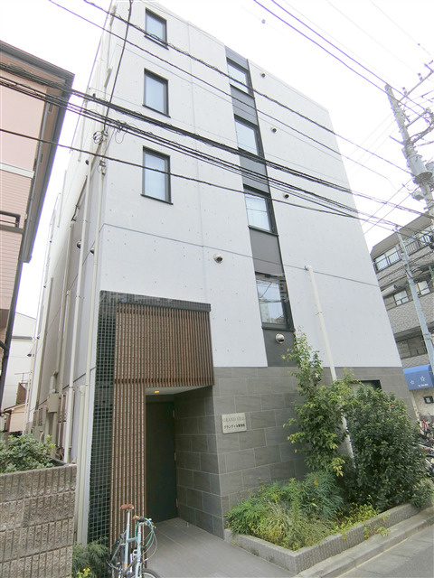 グランヴィル東蒲田の外観|2022年2月築　RC鉄筋コンクリート造地上5階建て
東京都大田区東蒲田1丁目　京浜急行本線梅屋敷駅徒歩3分