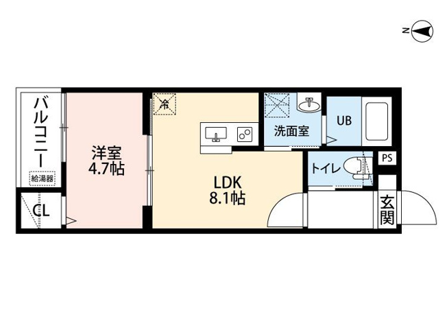 【間取り】 | シャンテ六番町