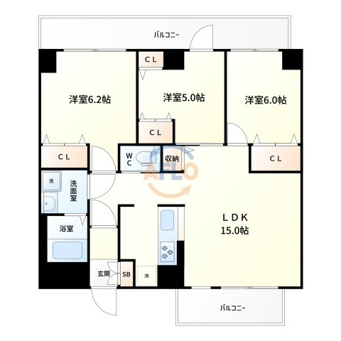 隆和の間取り|間取り