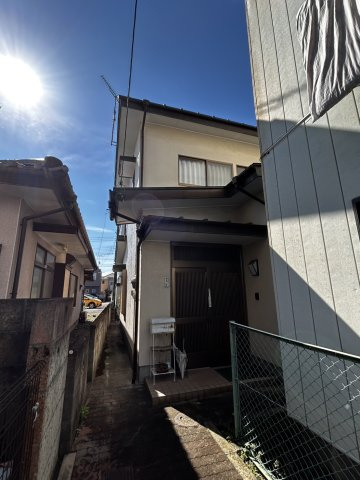 【宇都宮市花園町】中古一戸建ての前面道路含む現地写真