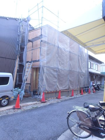 尼崎市大庄西町２丁目の倉庫の外観
