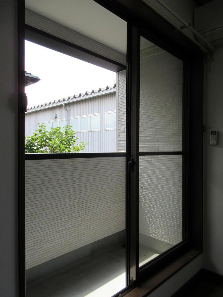 コーポラス米山のバルコニー
