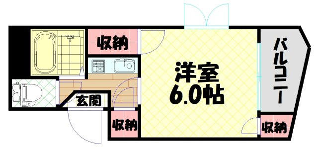 【間取り】 | メゾンマルヨネ九条