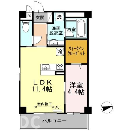 セレーナ沖浜の間取り
