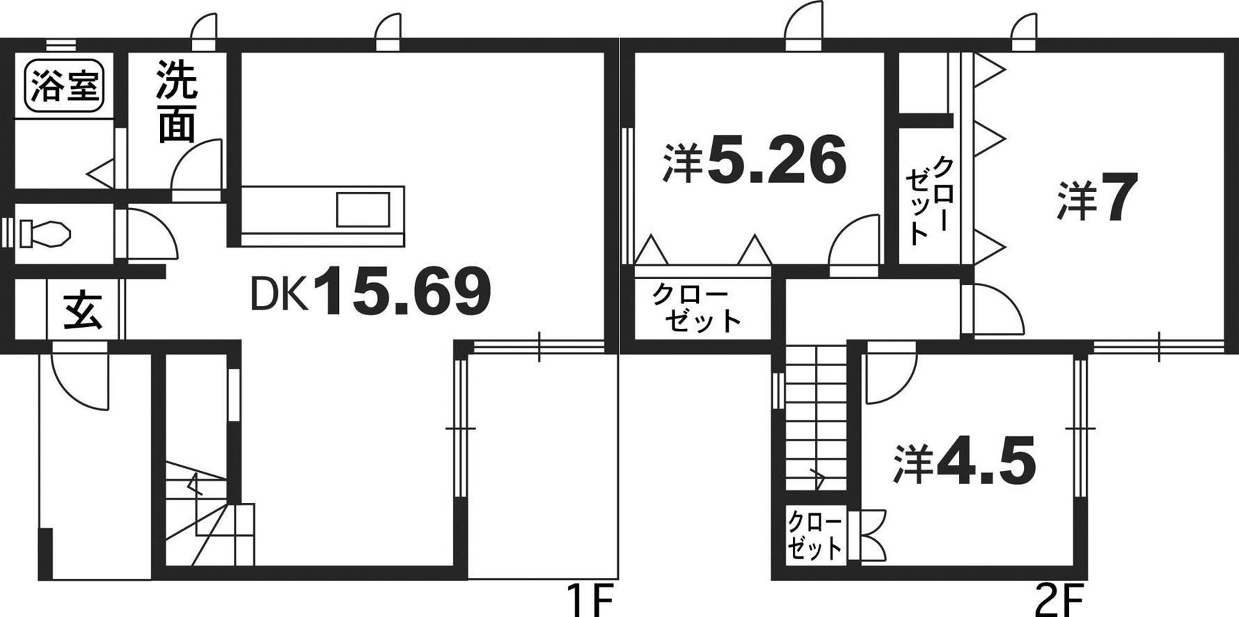 Fit-Cell 田宮の間取り