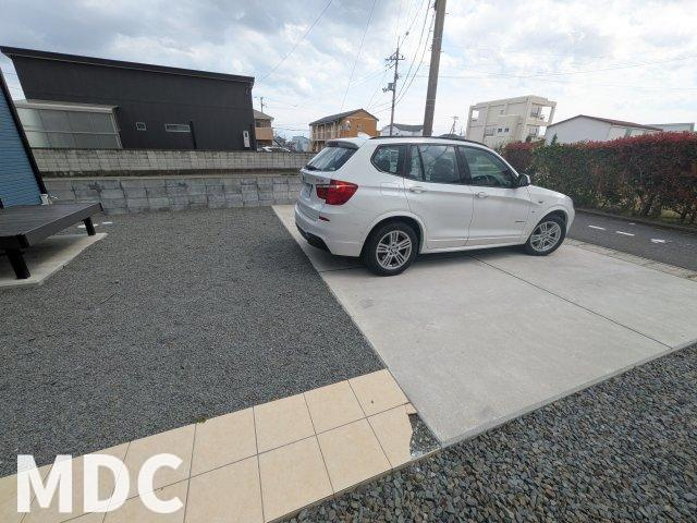 藍住町奥野一戸建て の駐車場