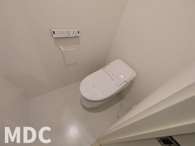 徳島市川内町上別宮北のアパートのトイレ