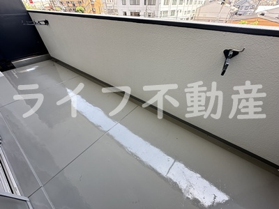 木の国ハイツのバルコニー