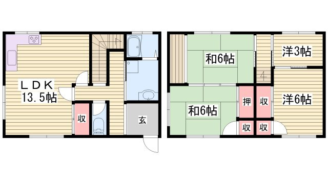 東延末貸家