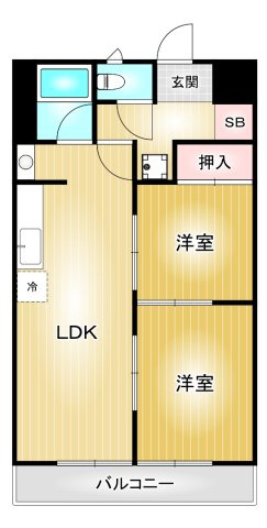 第6協和ビル｜名古屋市の賃貸ならMy賃貸の間取り|第6協和ビル