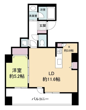 【間取り】 | クロスレジデンス大阪新町