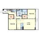 【間取り】 | RETORIA阪南町　間取り