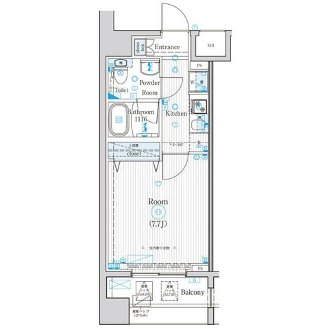 レオーネ南千住の間取り