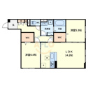 【間取り】 | RETORIA阪南町　間取り