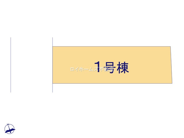【区画図】 | 名古屋市千種区豊年町1211『仲介料無料』新築戸建て | 1号棟
