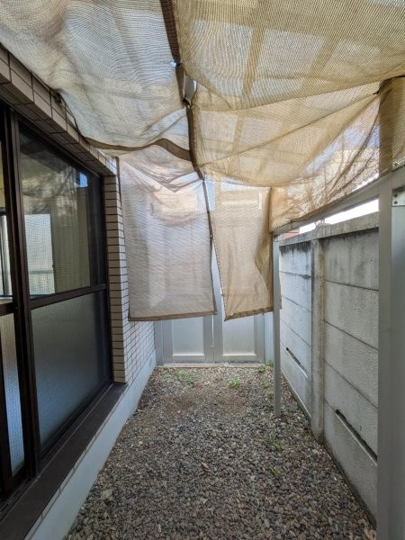 八雲マンションの庭|専用庭