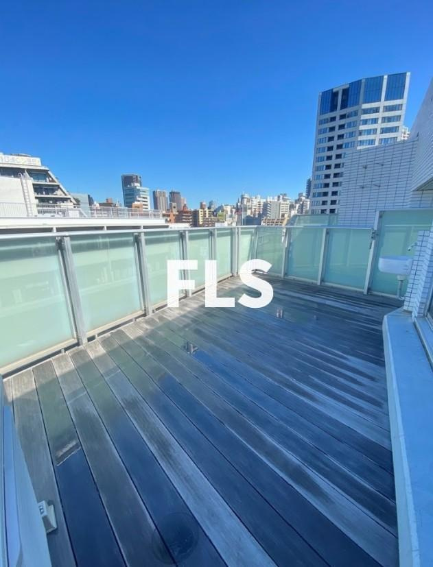 目黒区下目黒２丁目の賃貸マンションのバルコニー