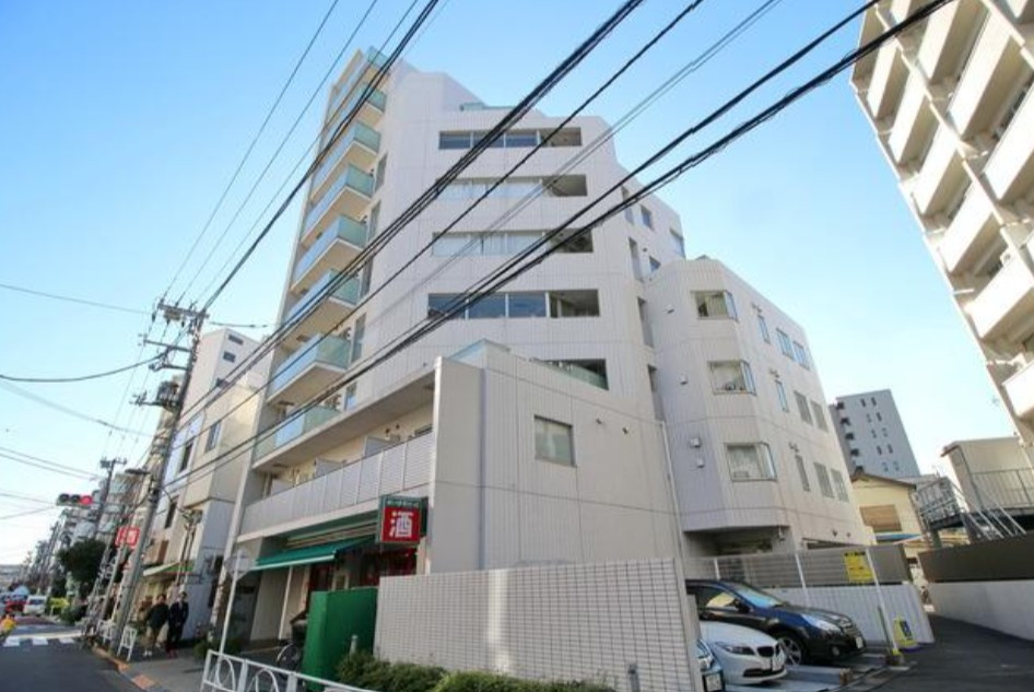 目黒区下目黒２丁目の賃貸マンションの外観