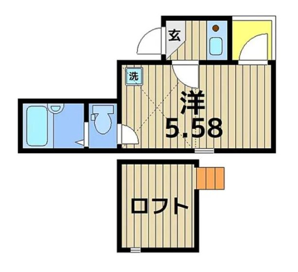 【間取り】 | 足立区江北7丁目アパート