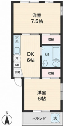 目白ローヤルコーポの間取り