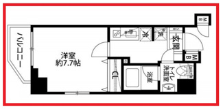 【間取り】 | ライジングプレイス両国