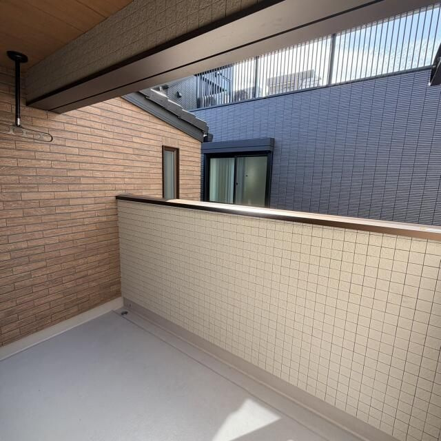 千田戸建てのバルコニー