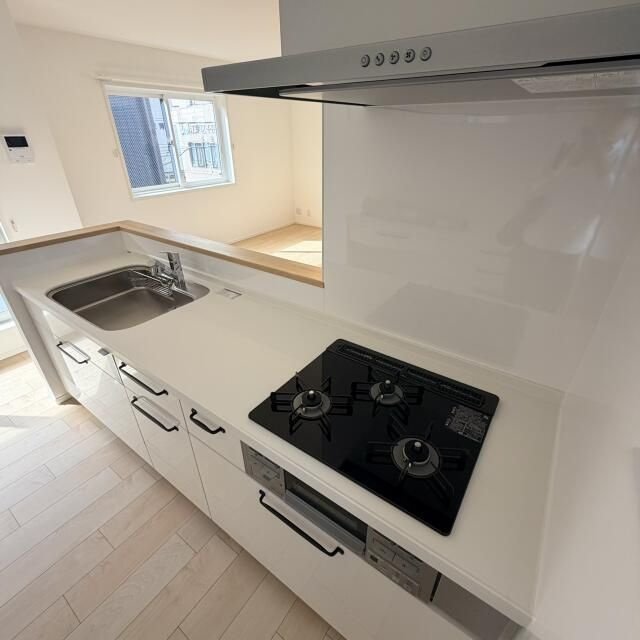 千田戸建てのキッチン