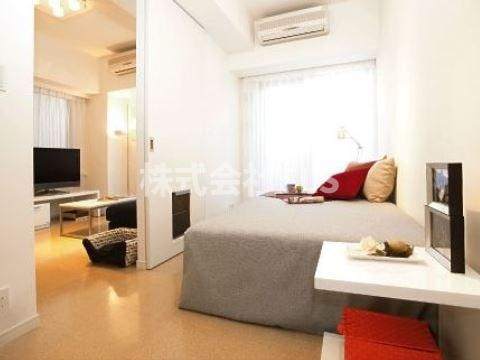 豊島区東池袋２丁目の賃貸マンションの居間・リビング