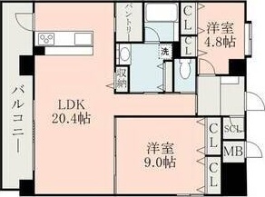 Sakura　suizenjiの間取り