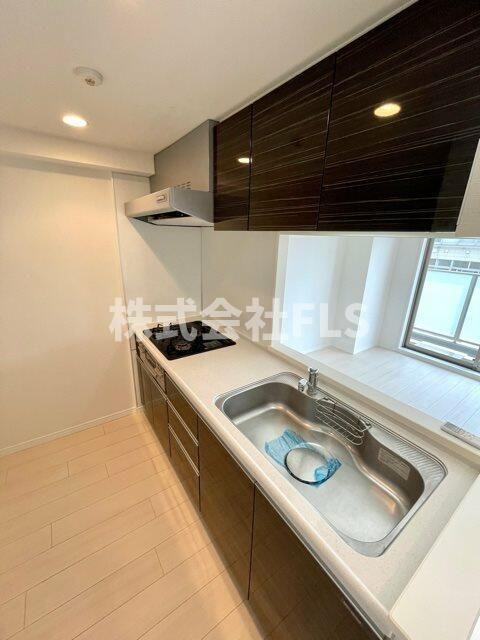 中央区日本橋馬喰町２丁目の賃貸マンションのキッチン
