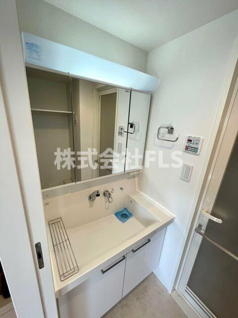 中央区日本橋馬喰町２丁目の賃貸マンションの洗面所